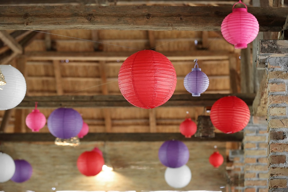 Chinese lantern roof