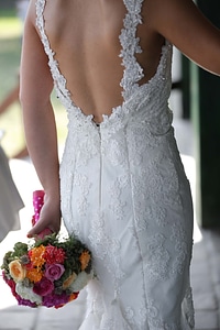 Wedding Dress wedding bouquet skincare