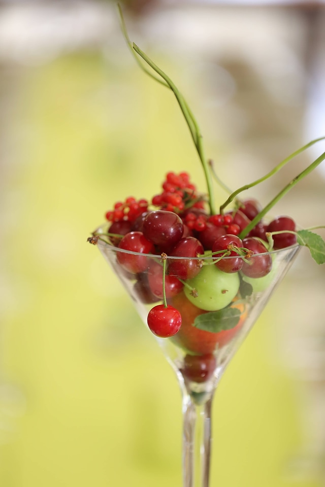 Cocktail cherries sweet