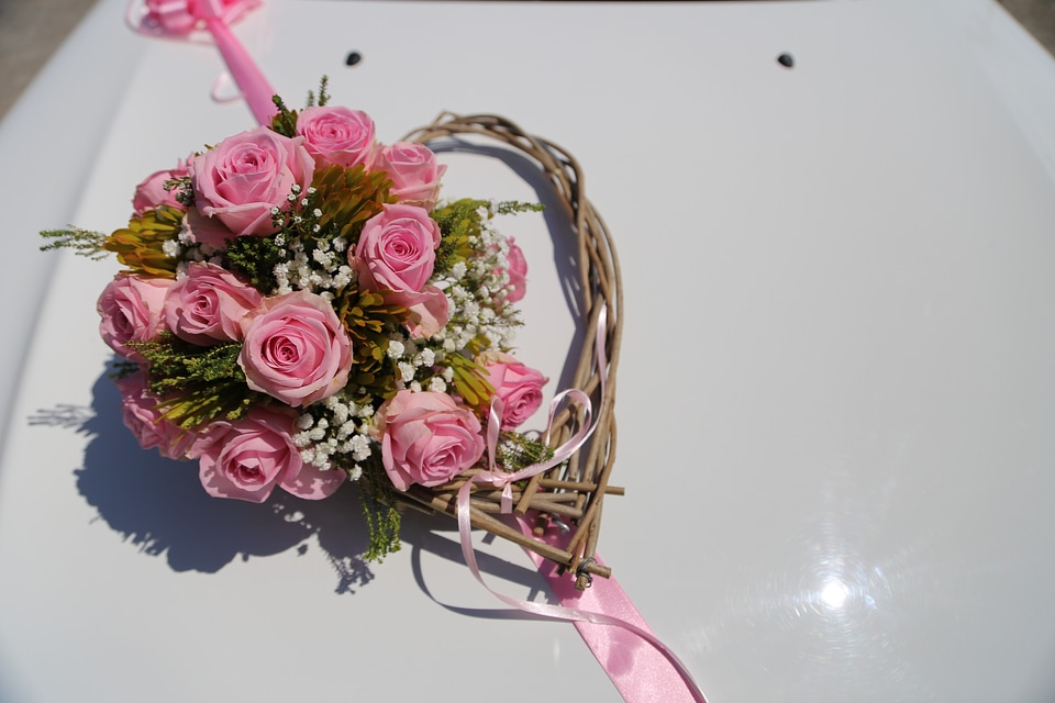 Roses handmade pinkish