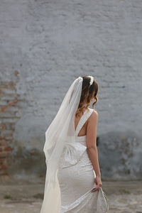 Wedding Dress veil bride