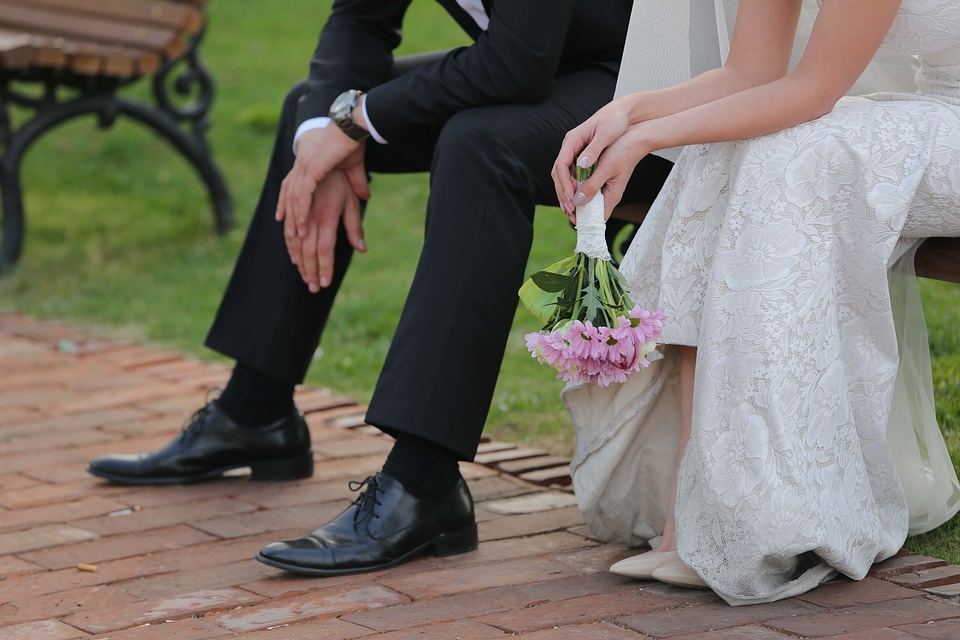 Wedding Dress wedding bouquet elegant