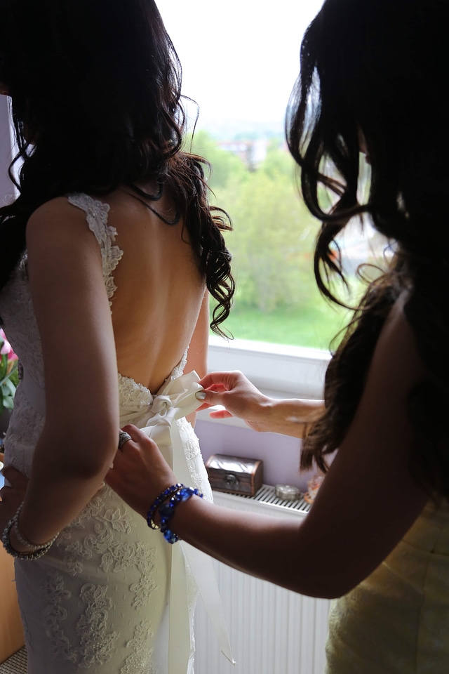 Wedding Dress bride woman