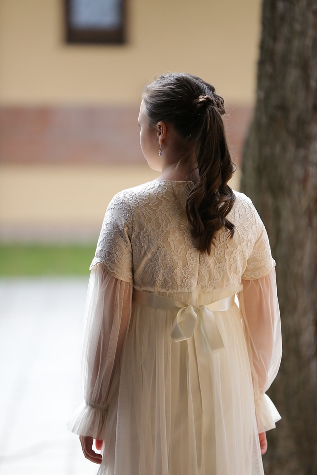 Princess dress pretty girl