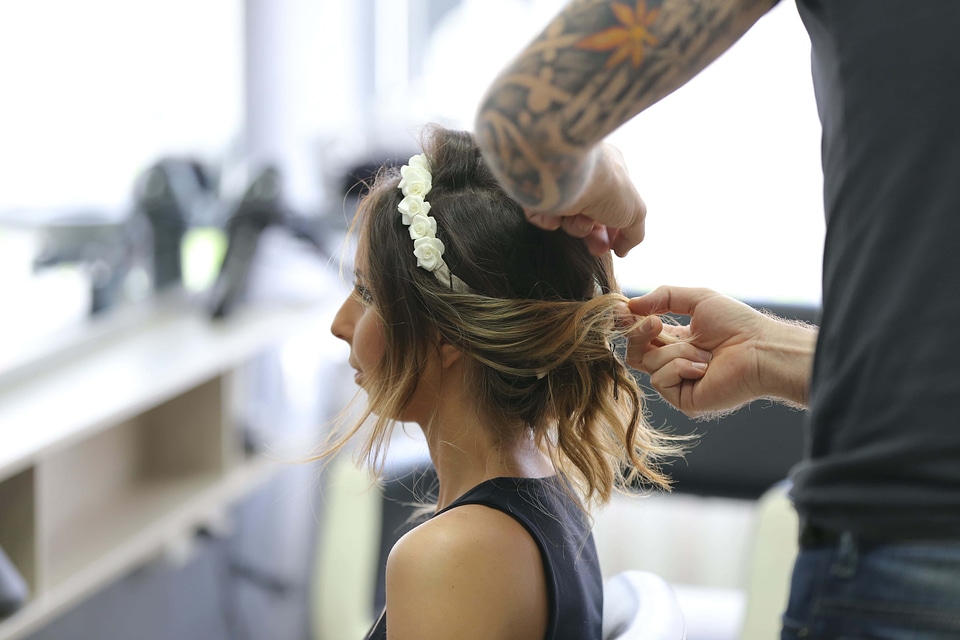 Hairstyle hairdresser service
