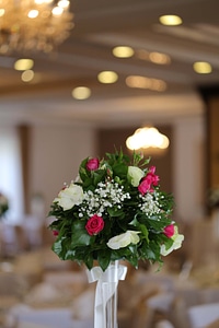 Wedding Bouquet arrangement interior design