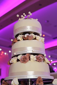 Wedding Cake cafeteria elegance photo