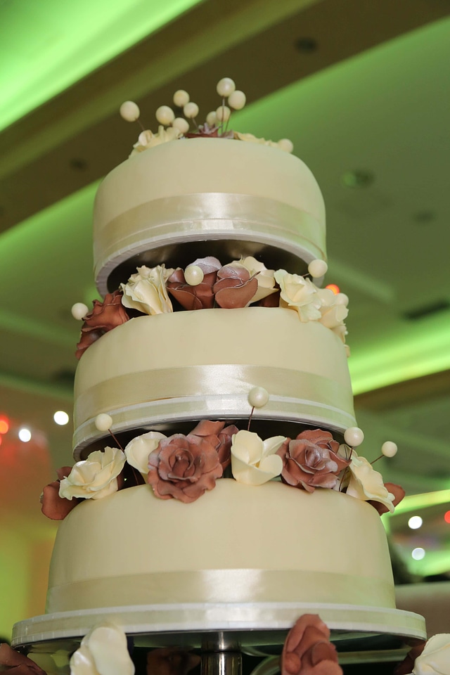 Wedding Cake lights hotel