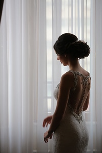 Bride innocence wedding dress photo