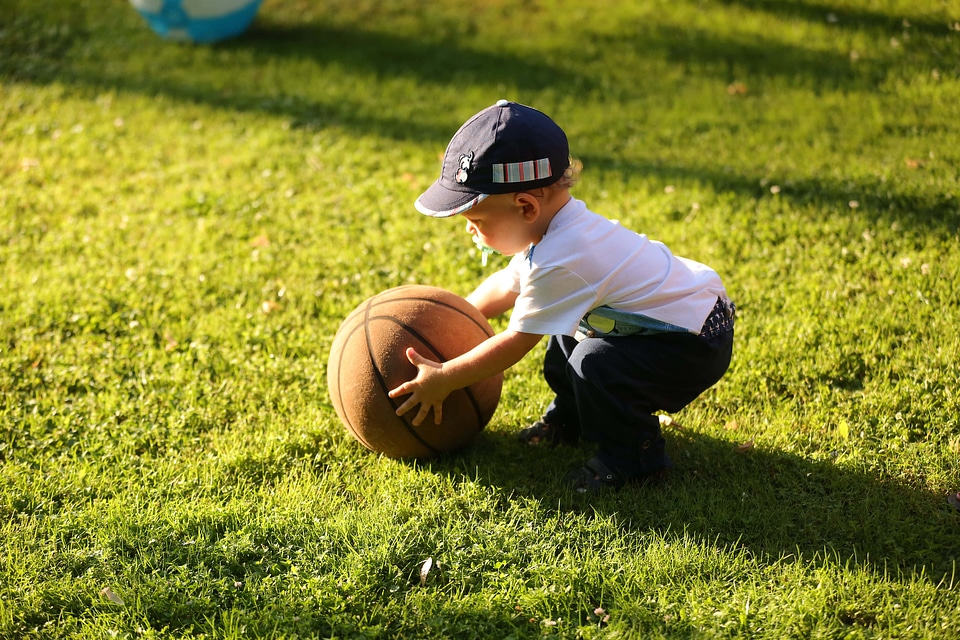 Baby toddler basketball