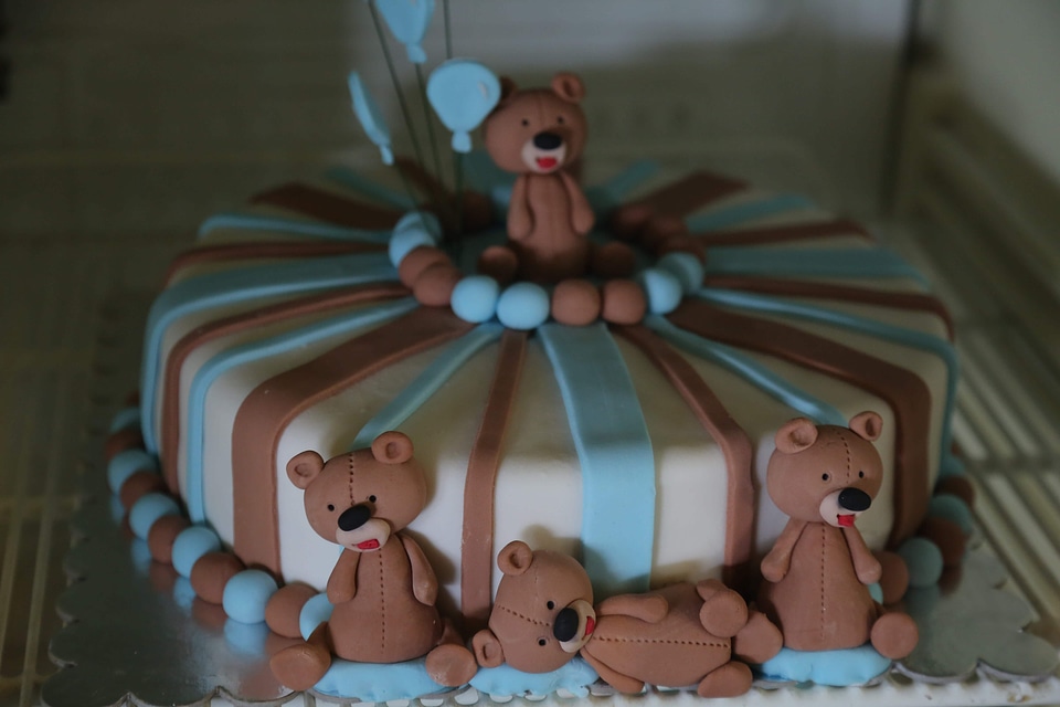 Freezer birthday cake handmade