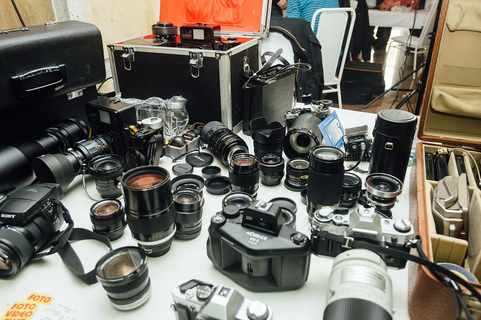 Photography many lens