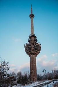 Radio Antenna television tower photo