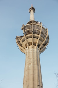 Tower damage ruin