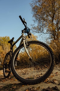 Mountain Bike bicycle forest path