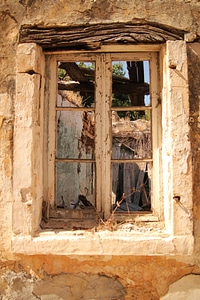 Window abandoned ruin