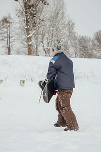 Extreme snowboard sport