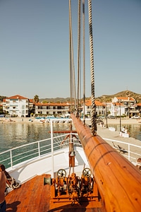 Sailing traveler sailboat