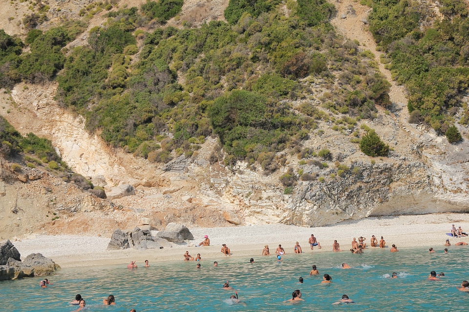 Beach Erosion swimming swimmer