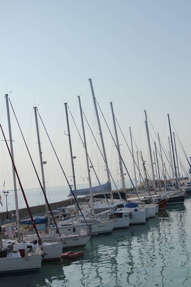 Yacht Club harbour yachts