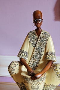 Figurine handmade woman