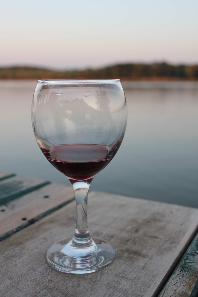 Red Wine nature crystal