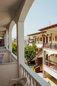 Balcony hotel greece photo