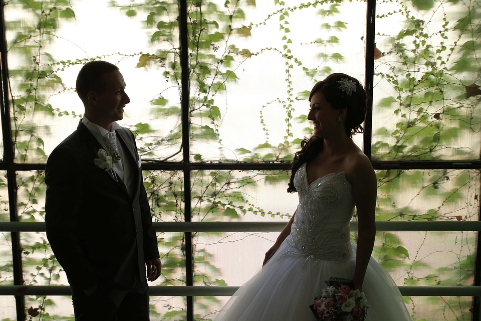 Bride happiness husband