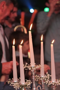 Candles candlestick celebration photo