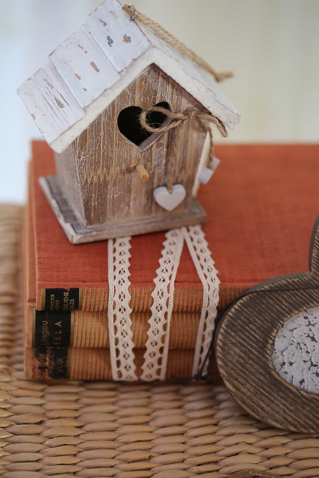 Books decoration handmade