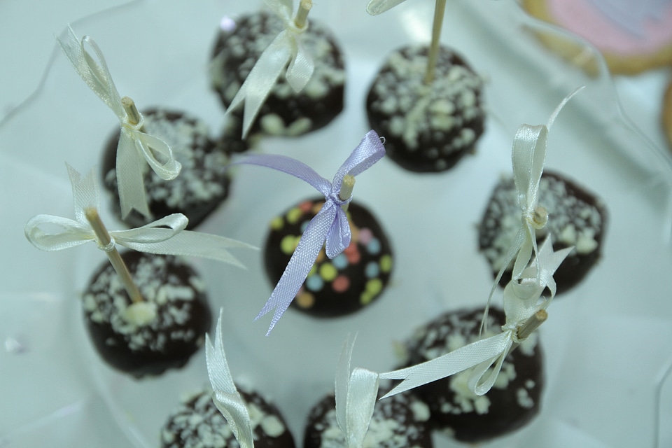 Chocolate close-up detail