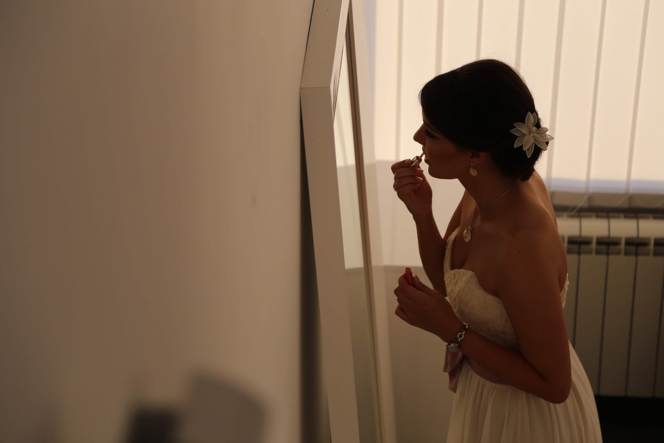 Bride gorgeous hairstyle