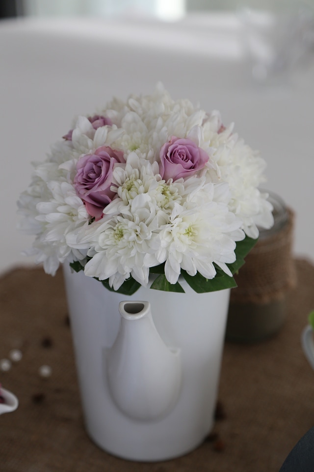 Bouquet ceramics interior decoration