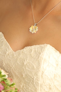 Bride neck necklace