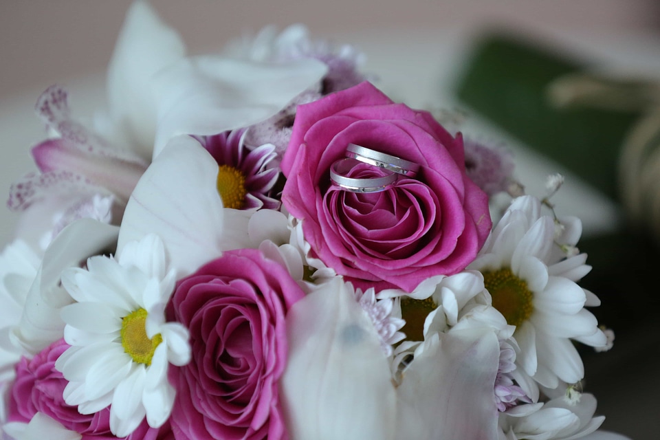 Jewelry wedding wedding bouquet