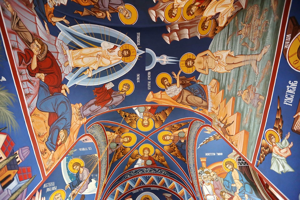 Ceiling Christ christian