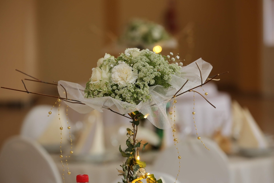 Beads celebration interior decoration