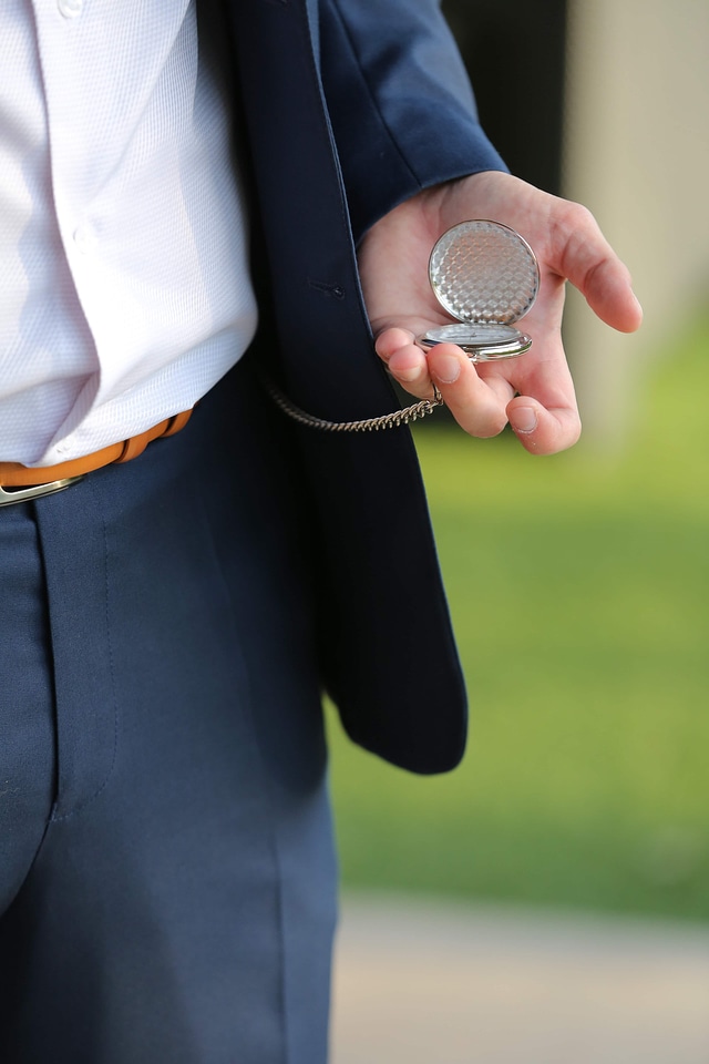 Analog Clock businessman businessperson