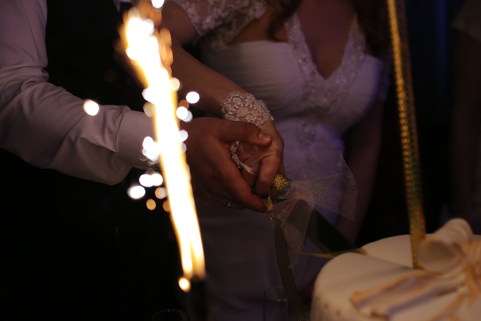 Celebration ceremony cutting