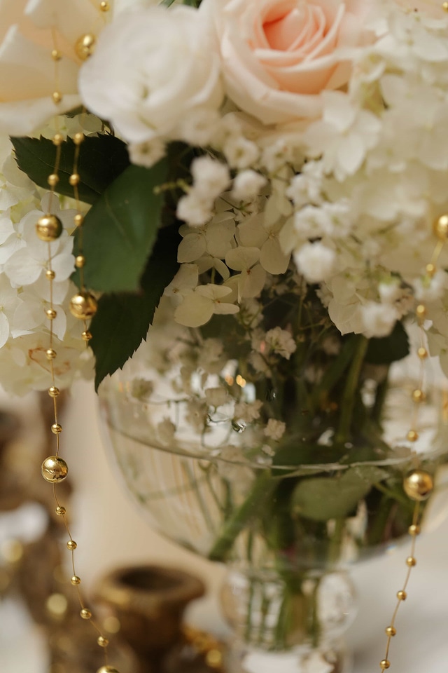 Bowl golden glow romantic