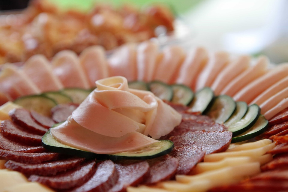 Bacon cheese cucumber