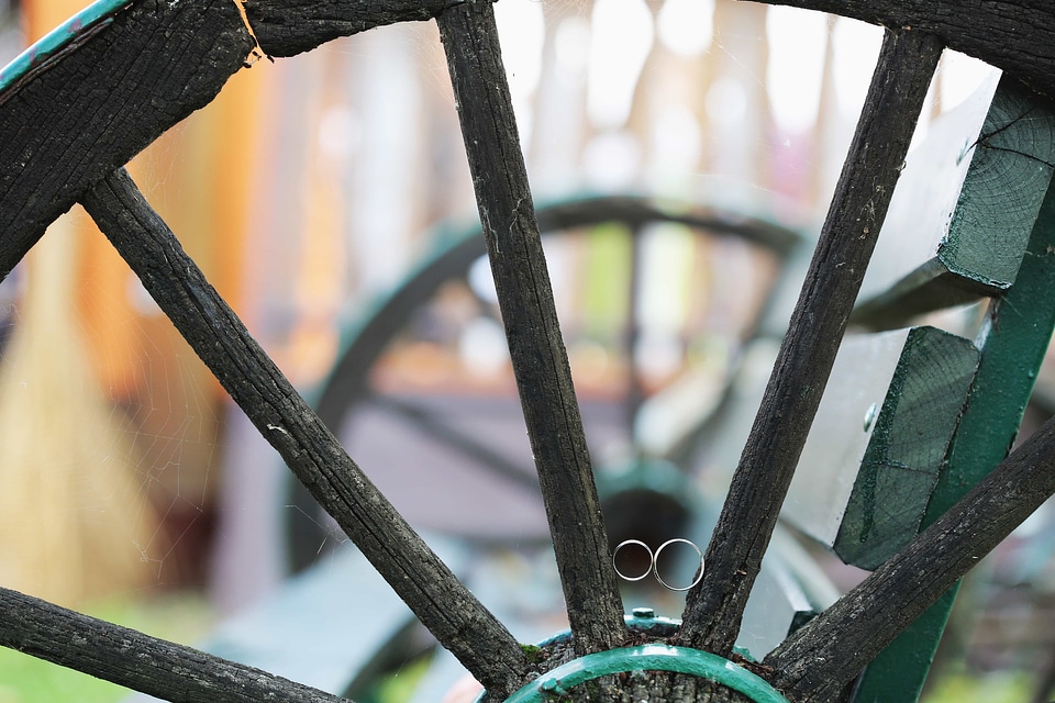 Bench wedding ring wheels