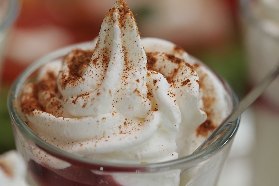 Caramel cinnamon icecream