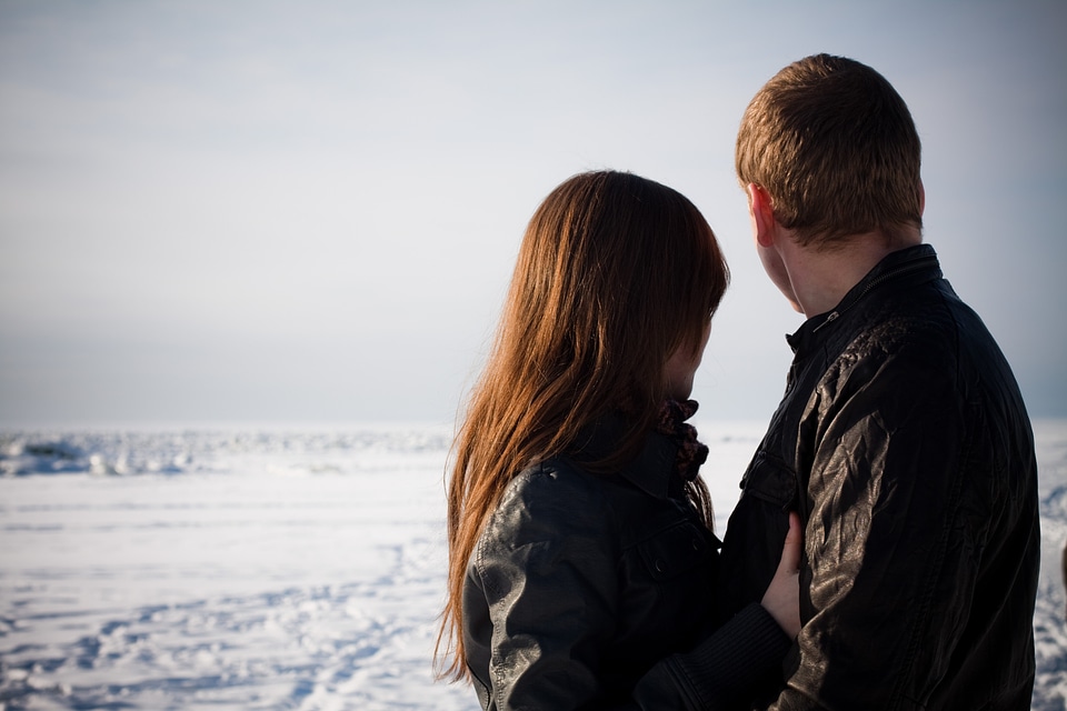 Gulf of finland couple february