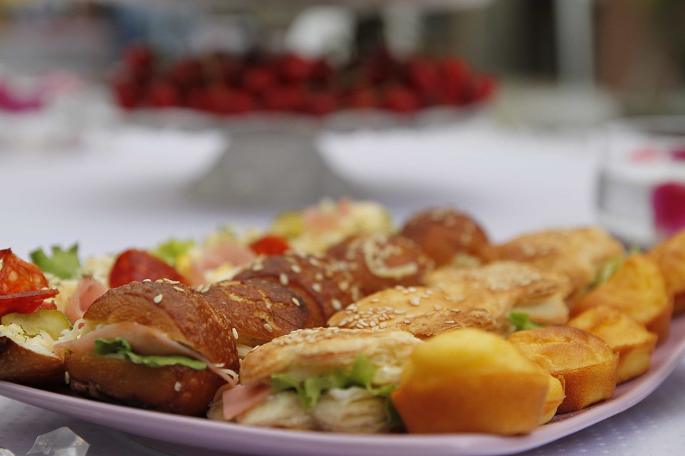 Baked Goods miniature sandwich