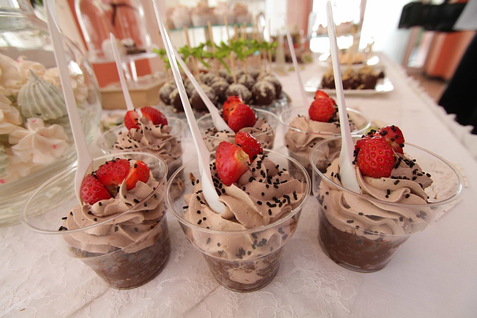 Chocolate icecream mousse