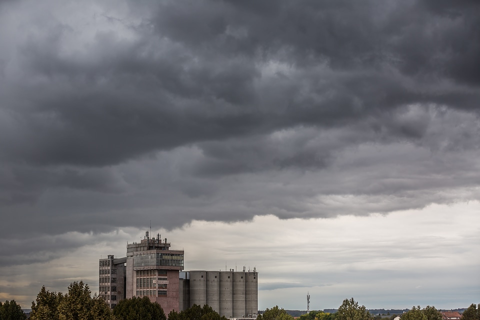 Bad Weather buildings cloudy