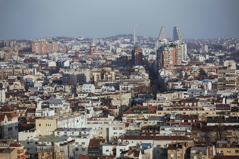 Capital City cityscape panorama