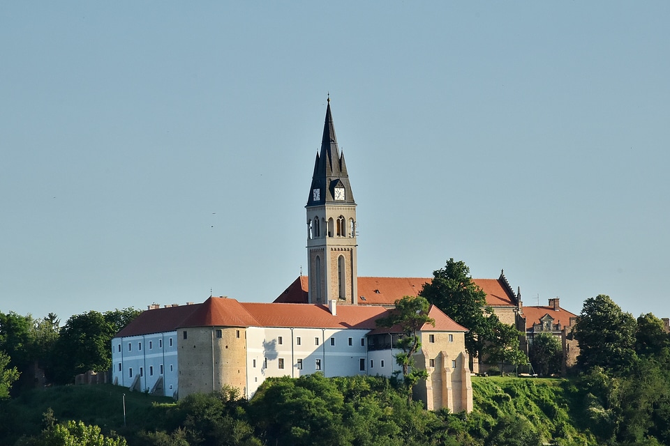 Church Tower Croatia hilltop photo