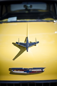 Front lid vintage car